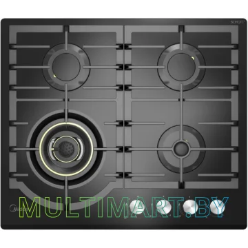 Газовая варочная панель Midea MG 696 VGB